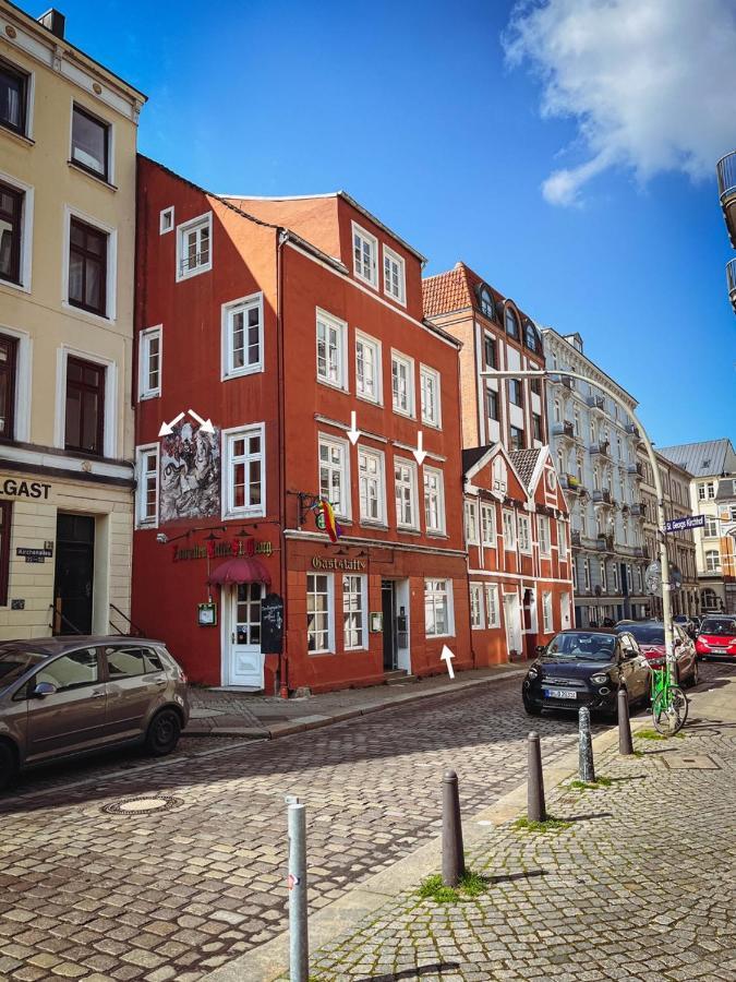 1A Citylage-Haus Im Centrum! Hamburg Exterior foto